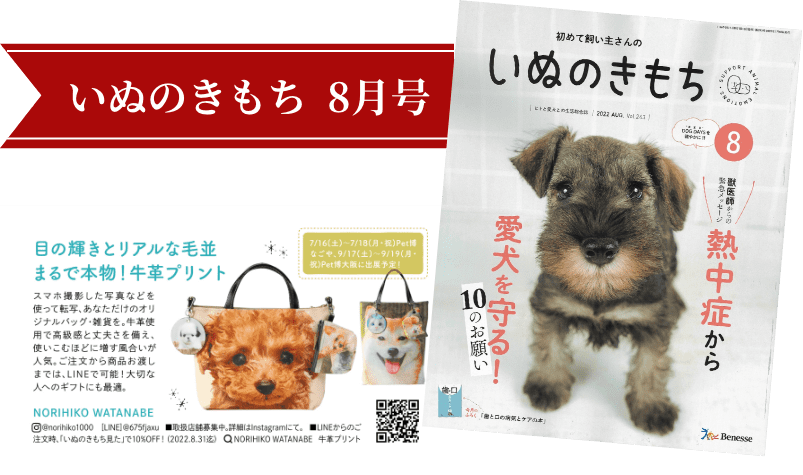 いぬのきもち 8月号